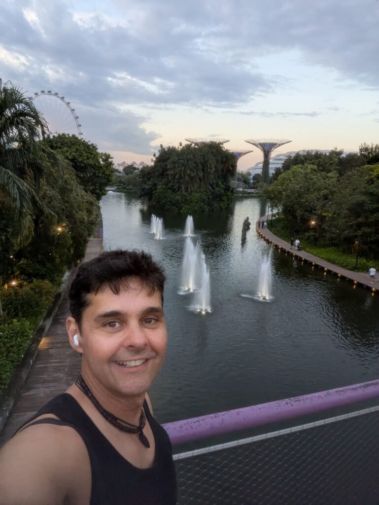 Supertree Grove jardim em Singapura