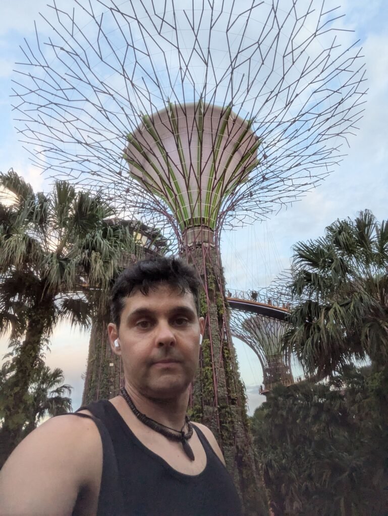 Supertree Grove jardim em Singapura