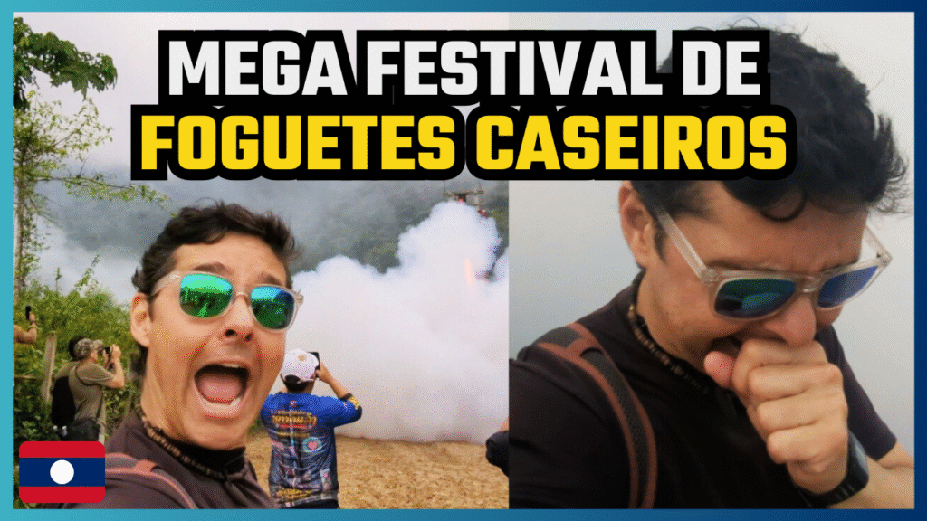 Festival de Foguetes Laos