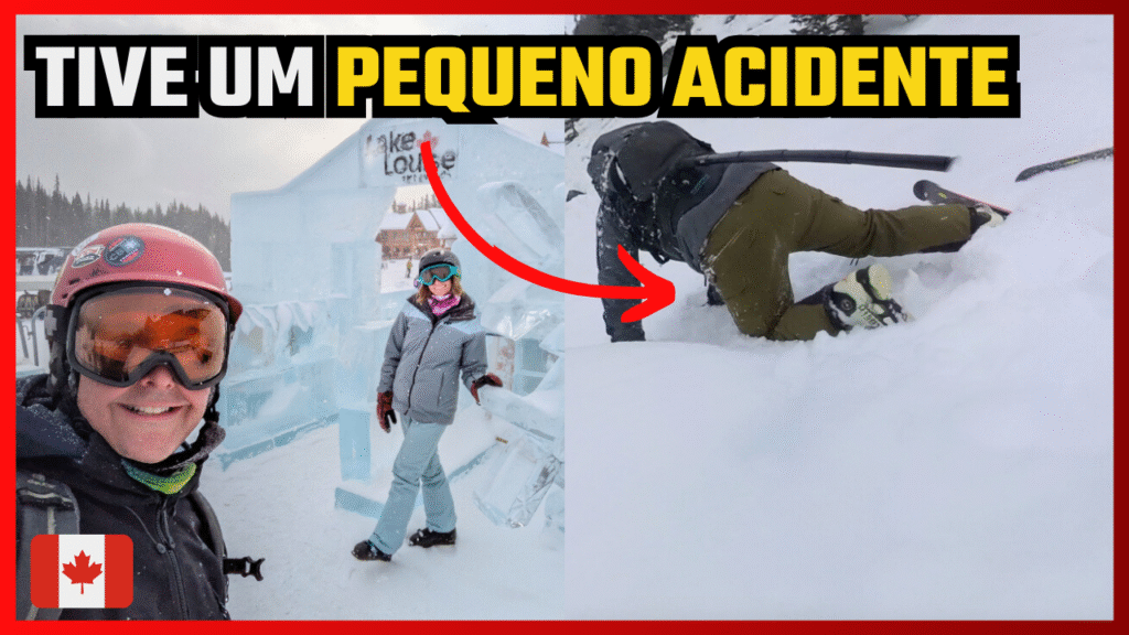 esquiar em Lake Louise Canadá