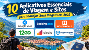 Principais aplicativos de viagem essenciais e indispensáveis